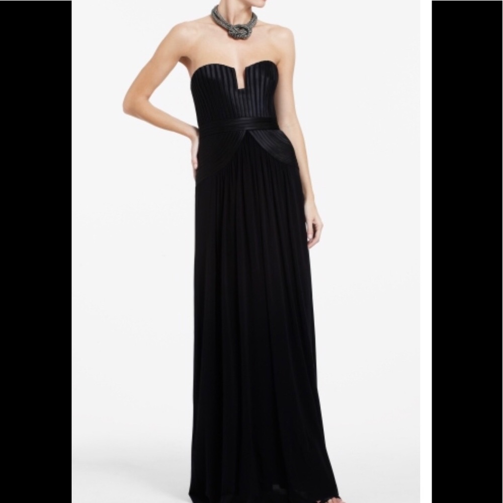 BCBGMaxAzria Long Black Dress